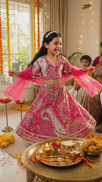 girl twirling